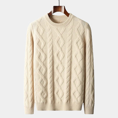 OLD MONEY Gesteppten Pullover