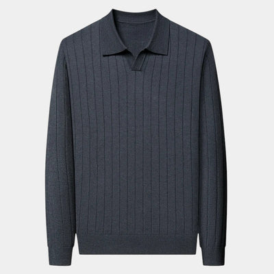 OLD MONEY Langarm Polo