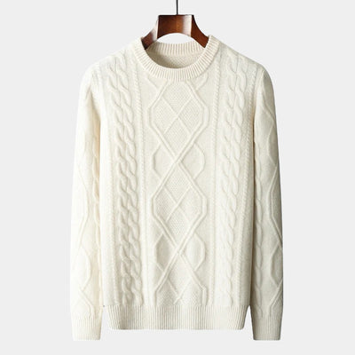 OLD MONEY Gewebter Pullover