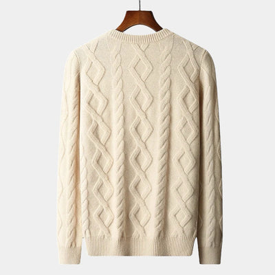 OLD MONEY Gesteppten Pullover