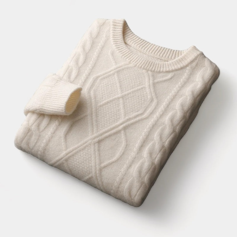 OLD MONEY Gewebter Pullover