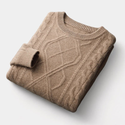 OLD MONEY Gewebter Pullover