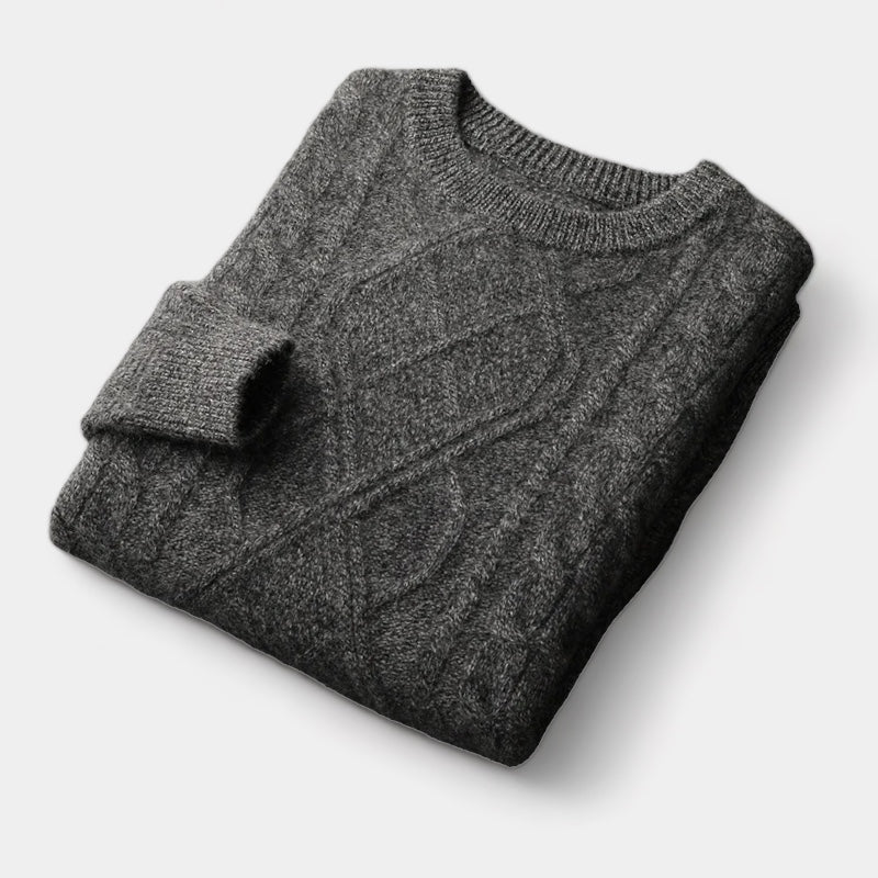 OLD MONEY Gewebter Pullover