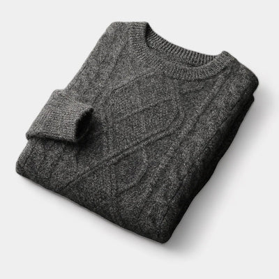 OLD MONEY Gewebter Pullover