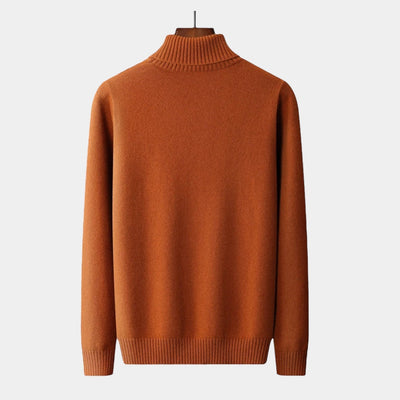 OLD MONEY Halbrollkragenpullover