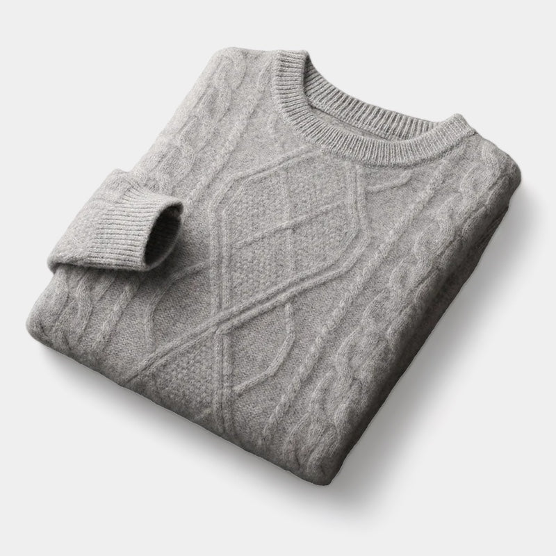 OLD MONEY Gewebter Pullover