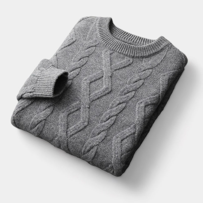OLD MONEY Gesteppten Pullover