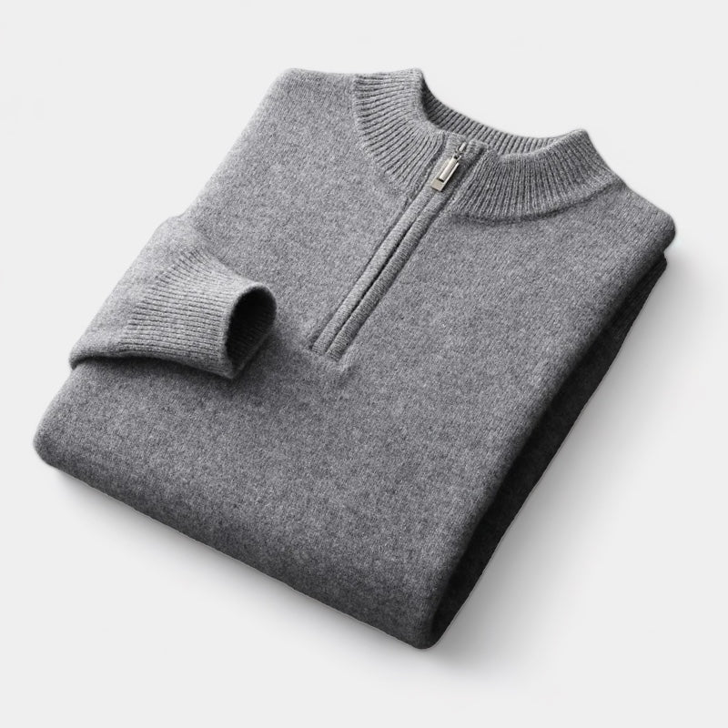 OLD MONEY Quarter-Zip Pullover