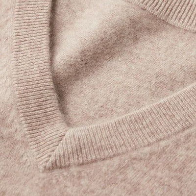 OLD MONEY V-Ausschnitt Pullover