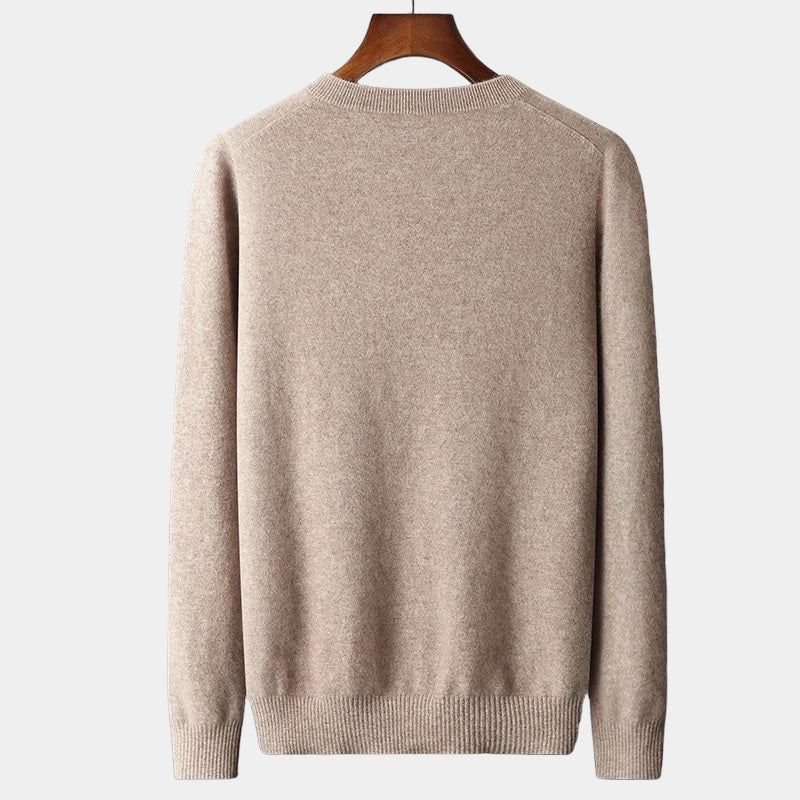 OLD MONEY V-Ausschnitt Pullover