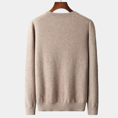 OLD MONEY V-Ausschnitt Pullover