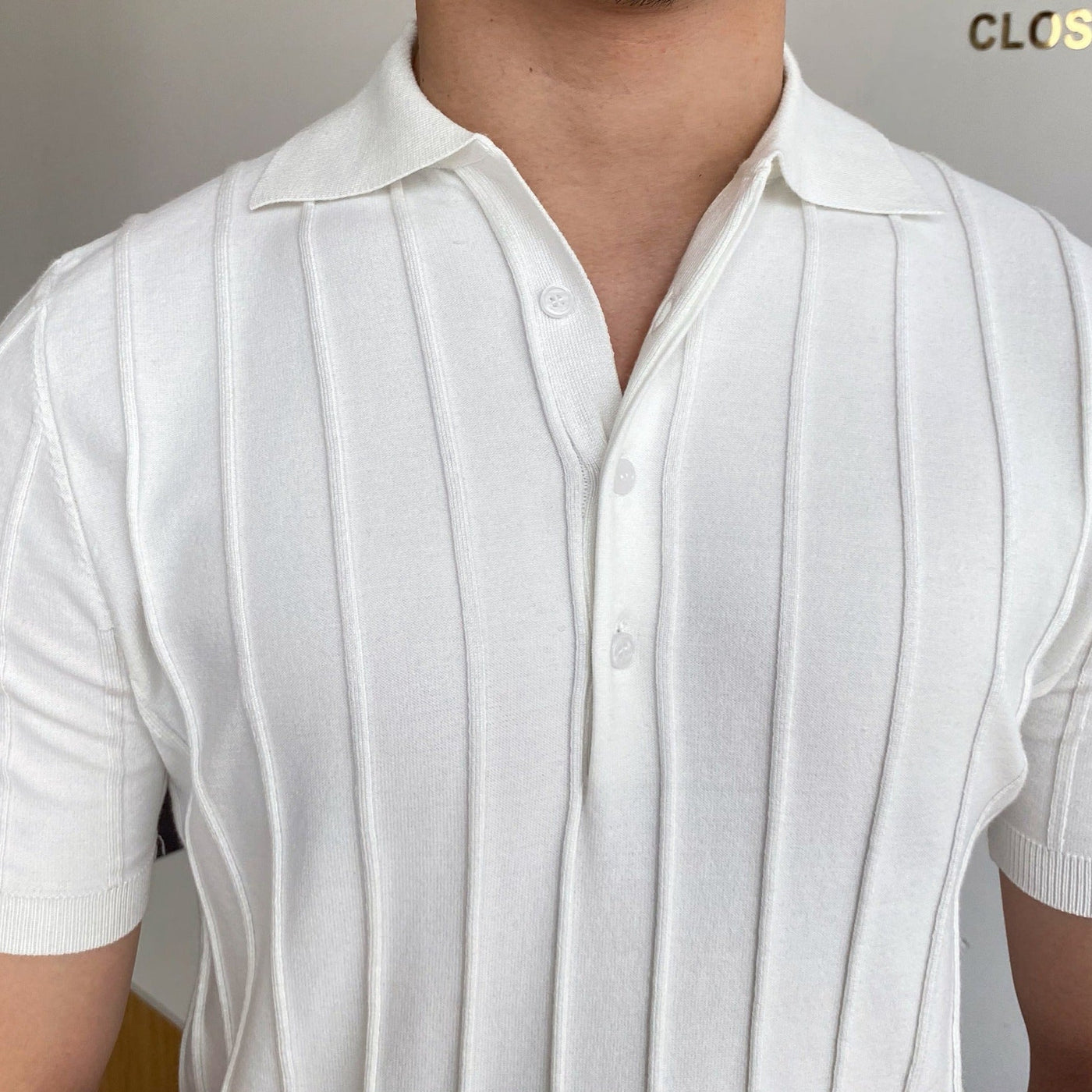 OLD MONEY Gestreiftes Polo