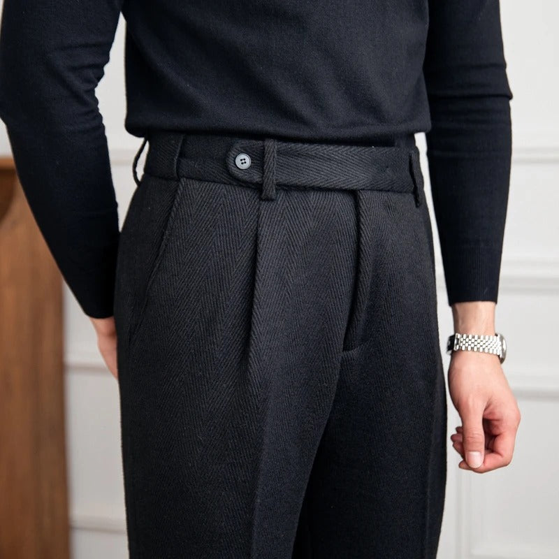 OLD MONEY Schwarze Hose